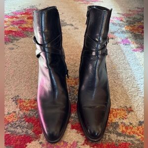 111 State, 100% leather ankle boots